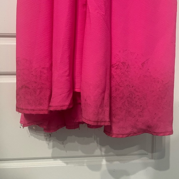 Hot pink maxi Meghan LA wrap dress - Picture 5 of 7